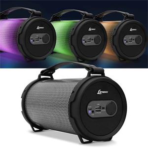 Caixa Lenox Speaker Bt550 Boom Leds