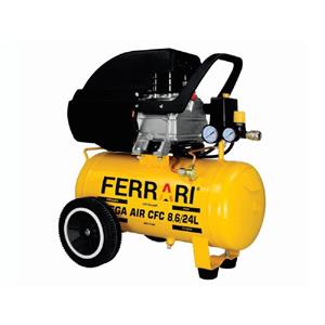 COMPRESSOR DE AR FERRARI MEGA AIR CFC 8,6/24L  220V 2HP
