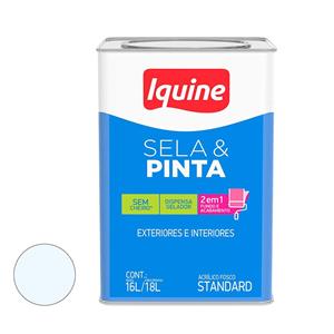 Tinta Iquine Sela & Pinta Branco Neve 18l