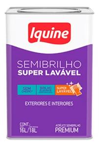 BASE P IQUINE SEMI BRILHO SUPER LAVAVEL 16L