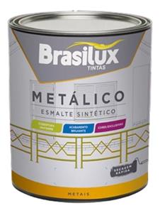 Tinta Esm Brasilux 900ml Ext. Rapido - Dourado Met