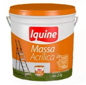 Massa Acrilica Iquine Balde 25 Kg