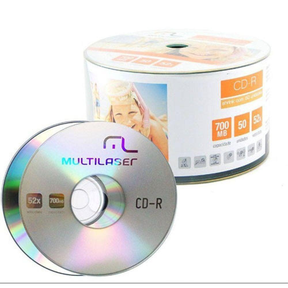 CD MULTILASER MIDIA SHRINK CD051  UND 