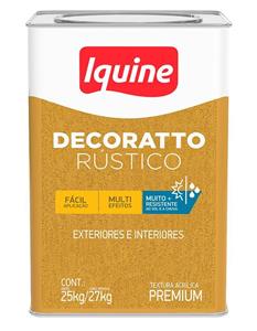 TEXTURA IQUINE DECORATTO RUSTICO BRANCO NEVE 25KG