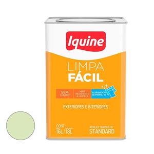 TINTA IQUINE LIMPA FACIL 18L PALHA SEMI BRILHO