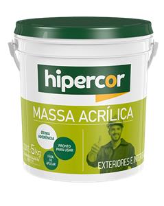 MASSA ACRILICA HIPERCOR BALDE 5,0 KG