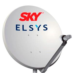 ANTENA ELSYS PARABOLICA BANDA KU SIMPLES SKY 60CM PR ETKI96