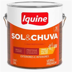 VERNIZ IQUINE SOL & CHUVA IMBUIA 3,6L