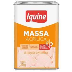 MASSA ACRILICA IQUINE LATA 25KG