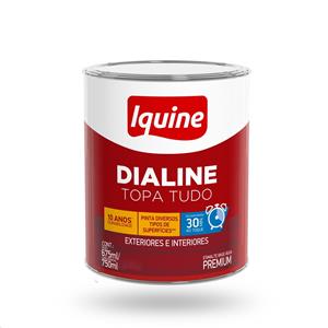 Tinta Iquine Dialine Topa Tudo Fosco Branco 750ml