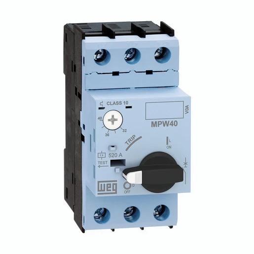 Disjuntor-Motor WEG AZ MPW40-3-U010 Azul 6,3-10 A